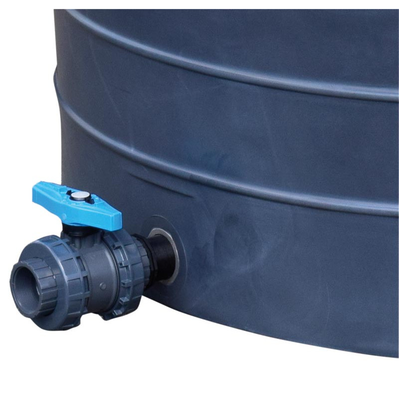 Cuve de stockage aérienne verticale 8000 l. ø 2,39 m