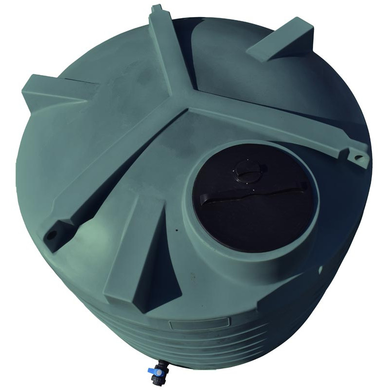 Cuve aérienne de stockage 8000 L autoportante verticale - D1,5 Cuve aérienne de stockage 8000 L autoportante verticale - D1,5