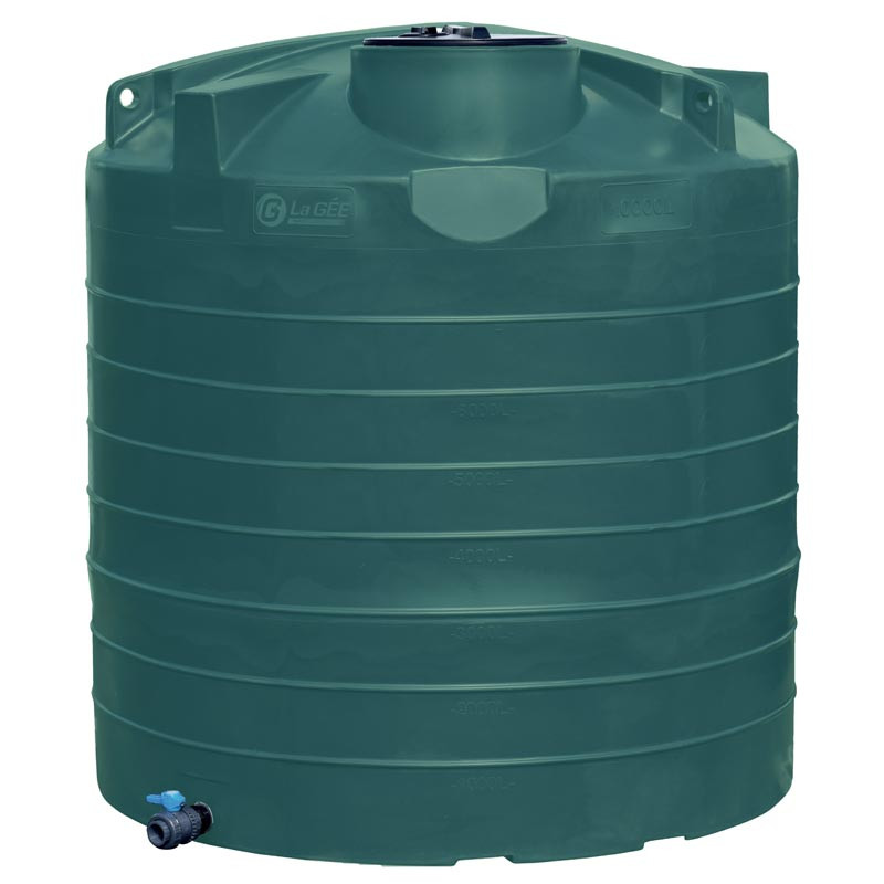 Cuve aérienne de stockage 10000 L autoportante verticale - D1,5 Cuve aérienne de stockage 10000 L autoportante verticale - D1,5