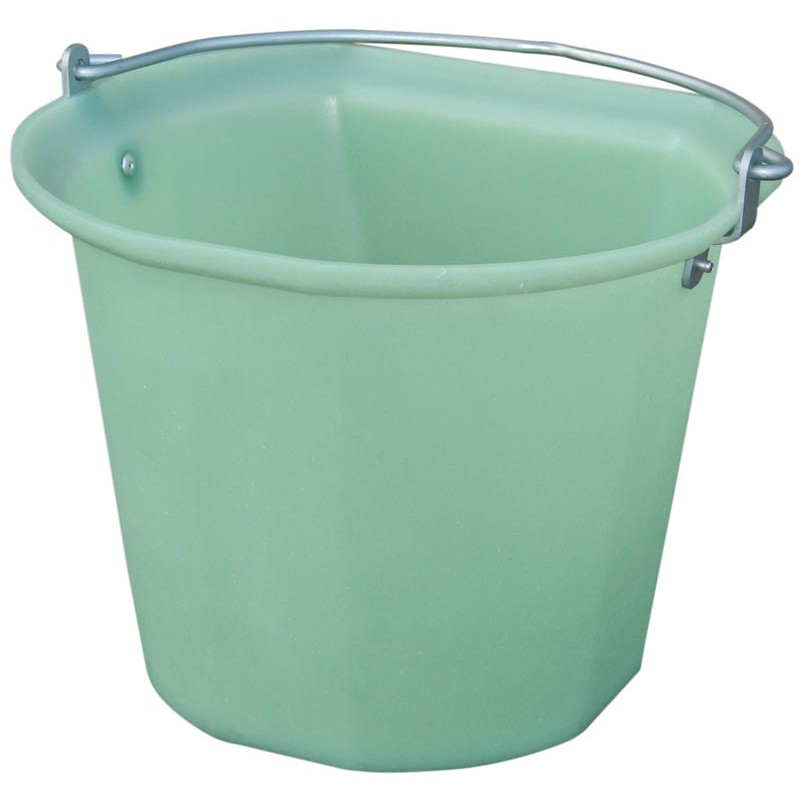 Seau à bord plat rotomoulé