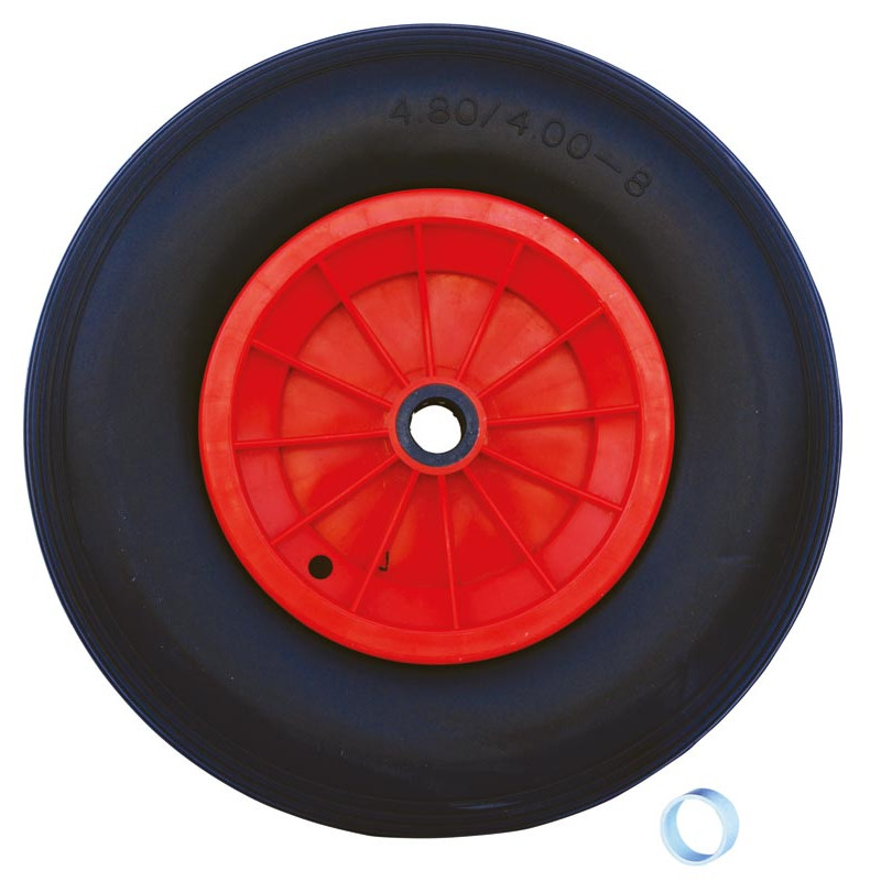 Roue pleine avec jante plastique Roue pleine avec jante plastique