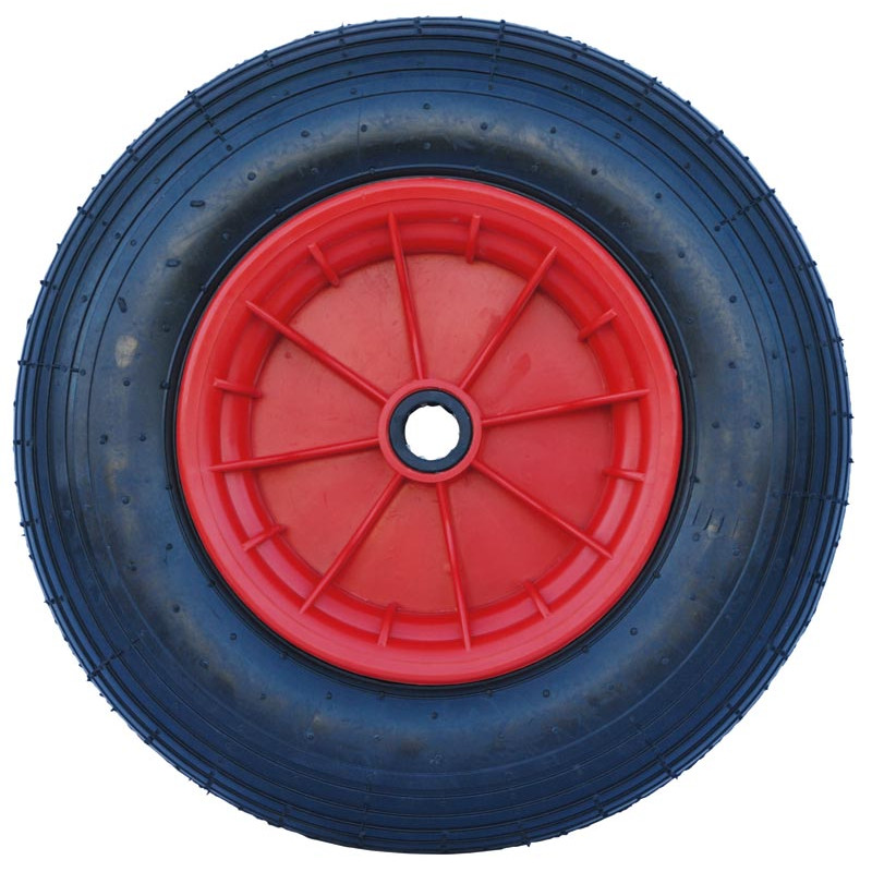Roue gonflable avec jante plastique